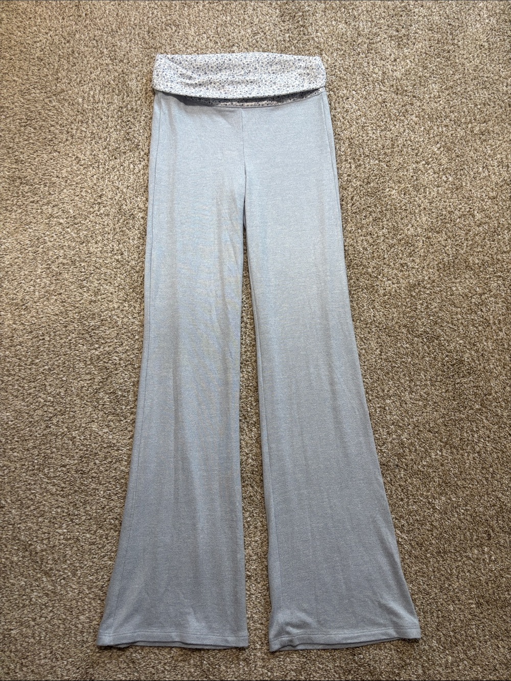 Hollister Always Cozy Foldover Floral Pants